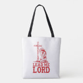 Leid mij Heer Tote Bag (Achterkant)