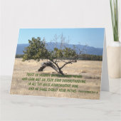 Leid niet op uw eigen inzicht kaart (Voorkant)