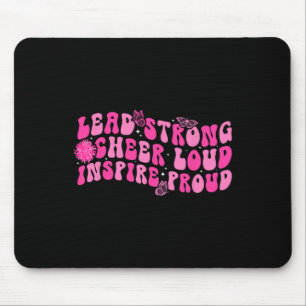 Leid Sterke Cheer Luid Cheer Aanvoerder Cheerleadi Muismat