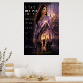 Leid Voorbij Licht – Poster voor Leidinggevend Kad (Keuken)