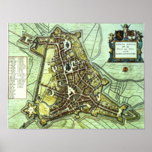 Leiden - 1652 poster