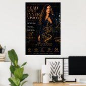 Leiden met innerlijke visie – Leiderschapspost voo Poster (Thuiskantoor)