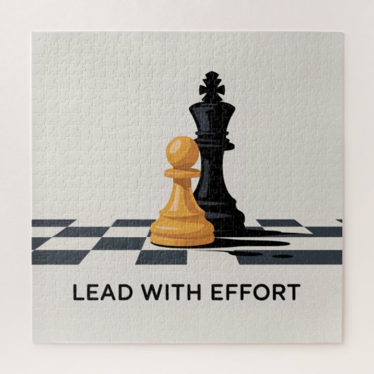 Leiden Met Inspanning Legpuzzel (Verticaal)