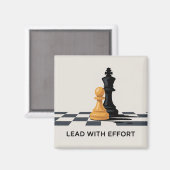 Leiden Met Inspanning Magneet (Voorkant / Achterkant)