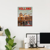 Leiden - Morspoorbrug Poster (Thuiskantoor)