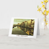 Leiden Nederland Kaart (Gele Bloem)