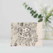 Leiden Zuid-Holland Nederland peninkttekening Briefkaart (Staand voorkant)