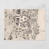 Leiden Zuid-Holland Nederland peninkttekening Briefkaart (Voorkant)