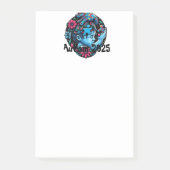 Leidend licht: de puzzel van autisme bewustzijn post-it® notes (Voorkant)