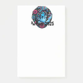 Leidend licht: de puzzel van autisme bewustzijn post-it® notes