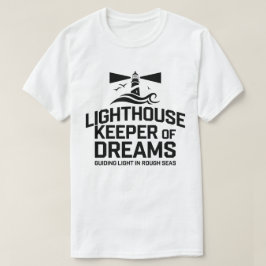 Leidend licht in Rough Zeeen Artwork T-shirt