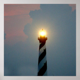 Leidend licht poster