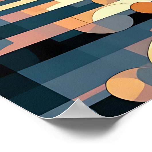 Leidend licht poster (Hoek)