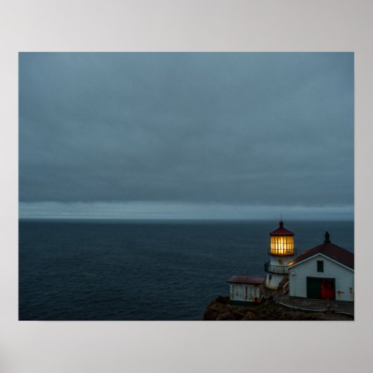 Leidend licht poster (Voorkant)