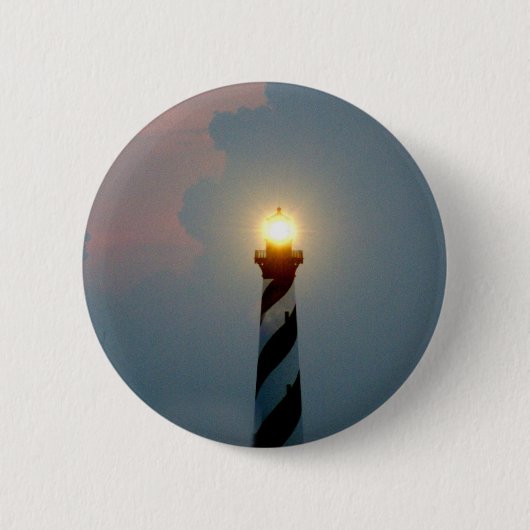 Leidend licht ronde button 5,7 cm (Voorkant)