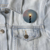 Leidend licht ronde button 5,7 cm (In situ)