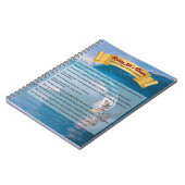 Leidende golven van het Leven - Steun & Aanmoedigi Notitieboek (Linkerzijde)