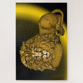 Leidende Leeuw Legpuzzel (Verticaal)
