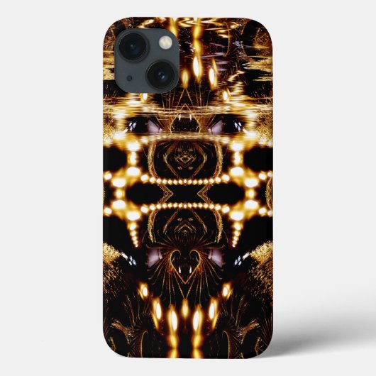 Leidende lichte hartvuur Visionary iPad Case (Achterkant)