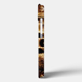 Leidende lichte hartvuur Visionary iPad Case (Achterkant / Links)