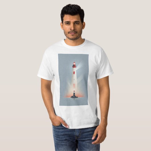 Leidende Lichte Kleding: Verlicht uw stijl T-shirt (Voorkant volledig)