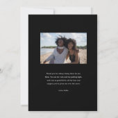 Leidende lichte Moederdag-fotoplatte Kaart (Achterkant)