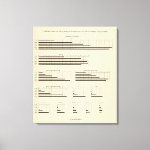 Leidende nationaliteit 1850-1900 canvas afdruk