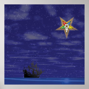 Leidende oostelijke ster poster