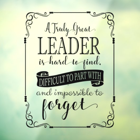 Leider bedankt voor je plaque-teken bedankt raamsticker (Vel 3)