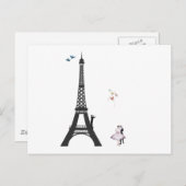 Leider- en elastictower briefkaart (Voorkant / Achterkant)