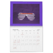 Leider in aangepaste zonnebrillen kalender (Feb 2027)