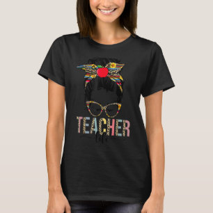 Leider Levenaar Afdrukbericht Bun eerste dag van T-shirt