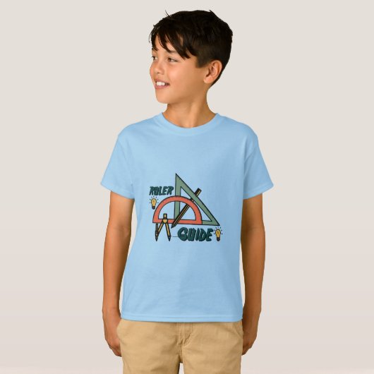 Leider, middelbare school t-shirt (Voorkant volledig)