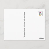 Leider niet op uw eigen inzicht briefkaart (Achterkant)