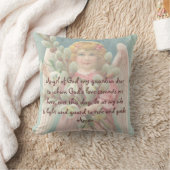 Leider Pillow van de "Guardian Angel" voor kindere Kussen (Deken)