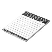 Leider samenstellingboek notitieblok (Linkerzijde)
