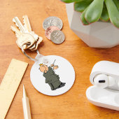 Leider Sleutelhanger