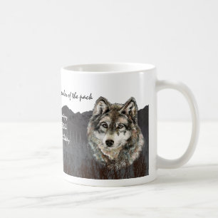 Leider van de 30e Birthday Humor Wolf 30e Pack Koffiemok