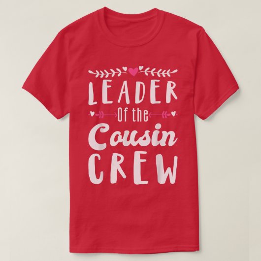 Leider van de neef-bemanning, neef-kerstmis t-shirt (Design voorkant)