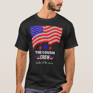 leider van de neef - bemanning op 4 juli t-shirt