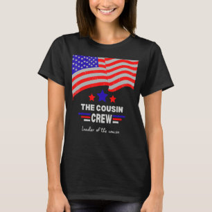 leider van de neef - bemanning op 4 juli t-shirt