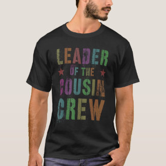 Leider van de neef bemanning Tante & Opa Vacay T-shirt