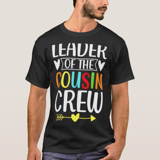 Leider van de neef-bemanningsleider t-shirt (Voorkant)
