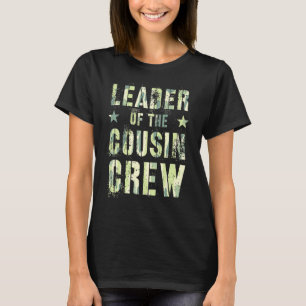 Leider van de neef-crew camo Summer Vacation Ca T-shirt