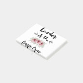 Leider Van De Neef Crew Fun T-shirt Voor Neven Post-it® Notes (Schuin)