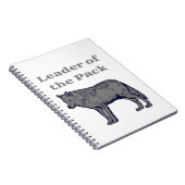 Leider van de Pack Wolf Notitieboek (Rechterzijde)