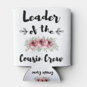 Leider van het neef-Shirt met neef-neusneef Blikjeskoeler (Achterkant)