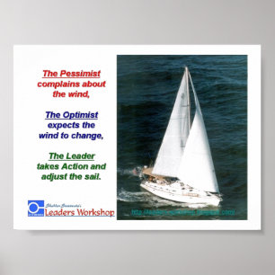 Leiders - Aanpassing-hun-Sail Poster