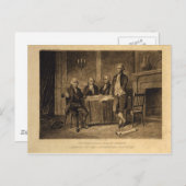 Leiders van het continentale Congres door A. Thole Briefkaart (Voorkant / Achterkant)