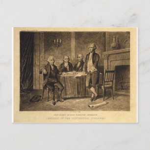 Leiders van het continentale Congres van Tholey Briefkaart